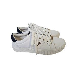 GUESS white sneakers.  Size 10.